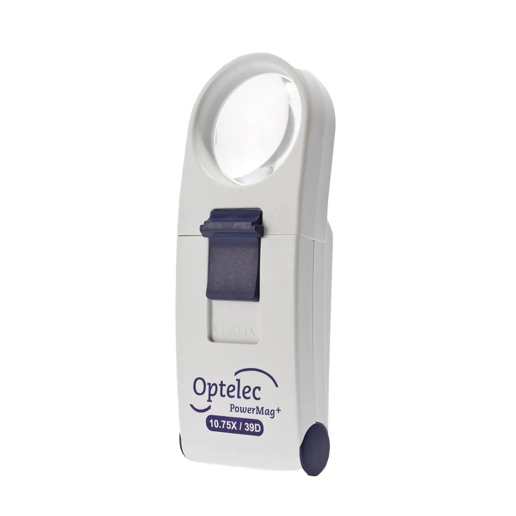 Prescriptive Optelec PowerMag+ Handheld Illuminated Magnifiers