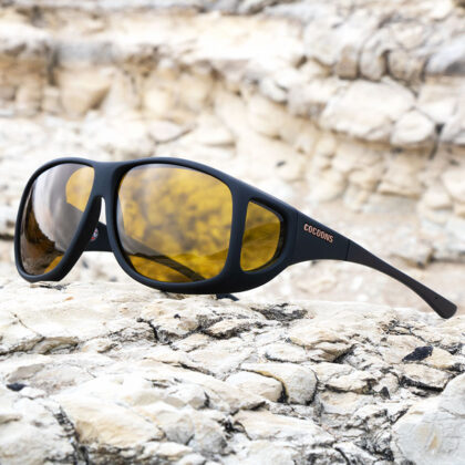 Yellow Polarized Lens Cocoon Fitover Sunglasses