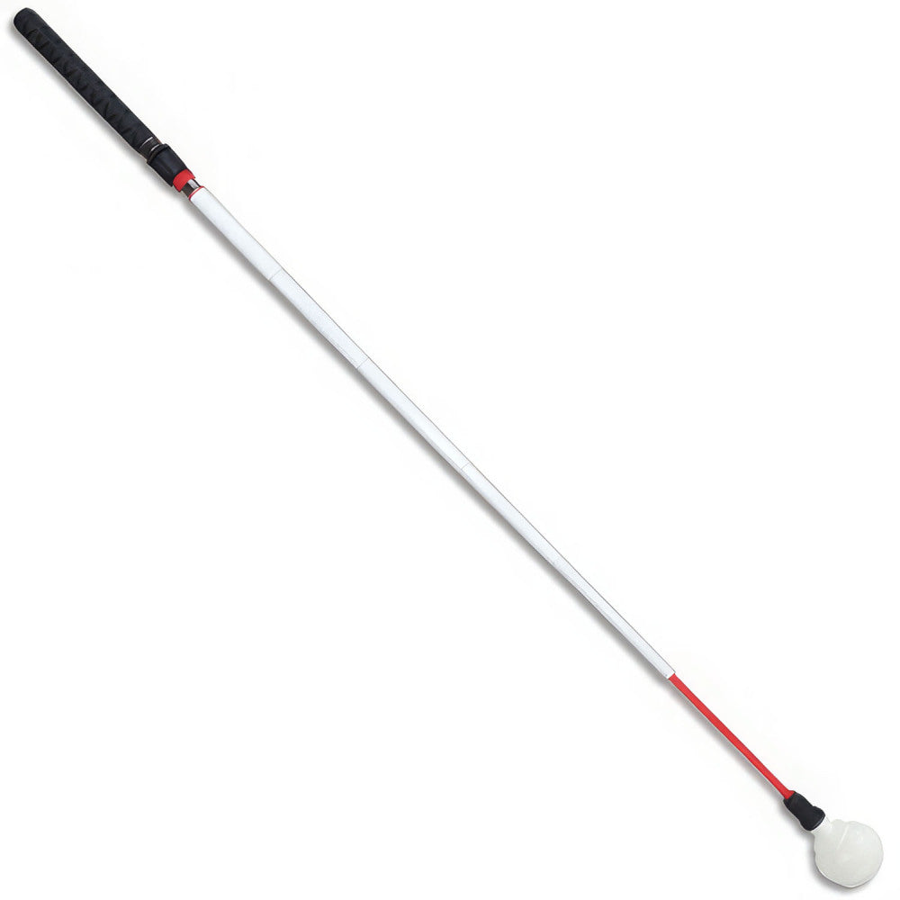 Fiberglass Telescopic Cane 8mm Threaded Rolling Ball Tip 54-60 Inches