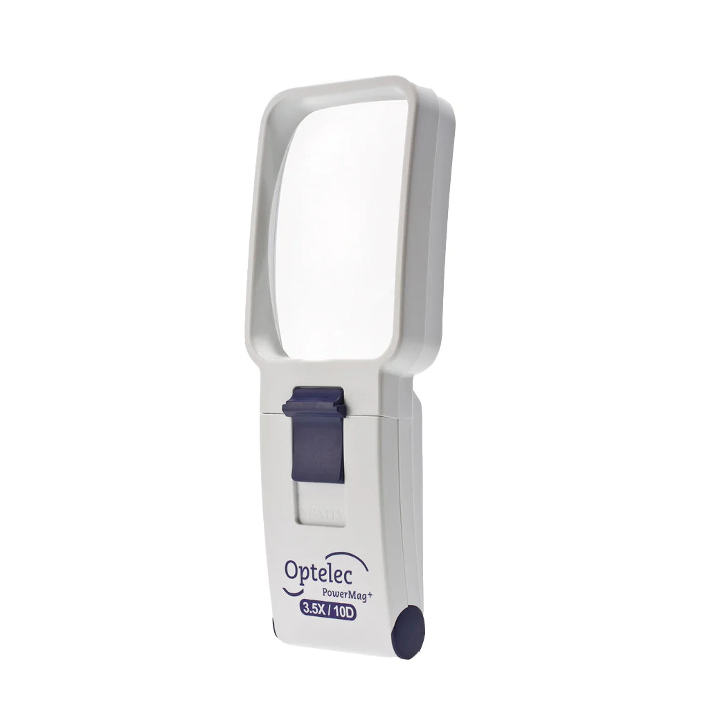 Non-Prescriptive Optelec PowerMag+ Handheld Illuminated Magnifiers