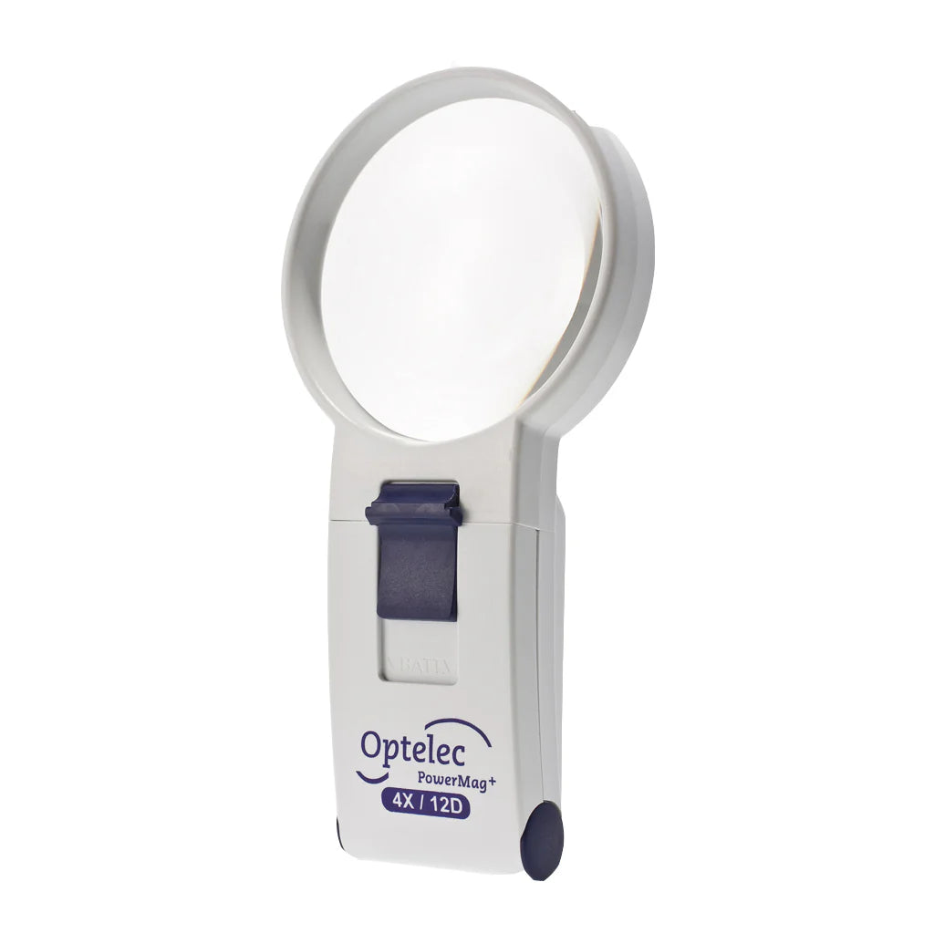Non-Prescriptive Optelec PowerMag+ Handheld Illuminated Magnifiers