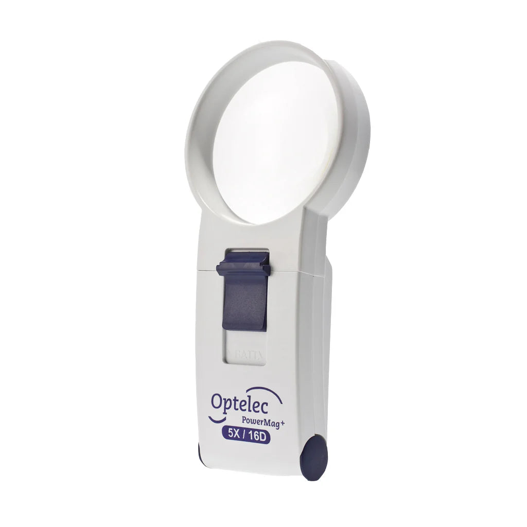 Non-Prescriptive Optelec PowerMag+ Handheld Illuminated Magnifiers