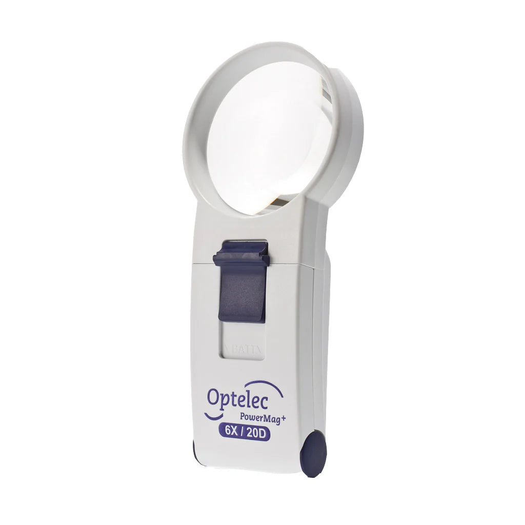Non-Prescriptive Optelec PowerMag+ Handheld Illuminated Magnifiers