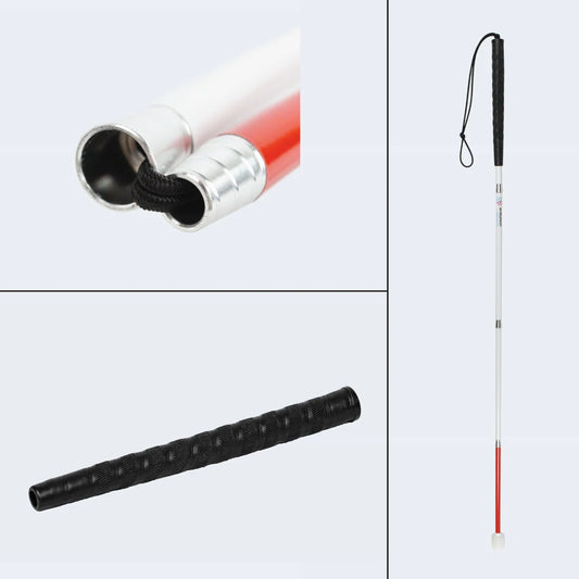 Aluminum Mobility Cane with Hook-On Marshmallow Tip