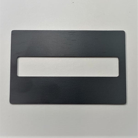 All black aluminum signature guide
