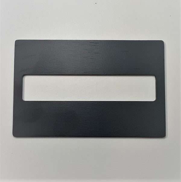 An aluminum signature guide
