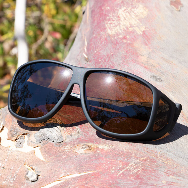 Amber Polarized Lens Cocoon Fitover Sunglasses