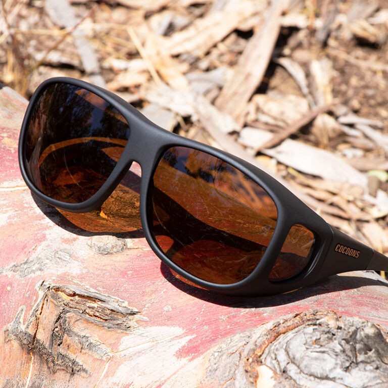 Amber Polarized Lens Cocoon Fitover Sunglasses