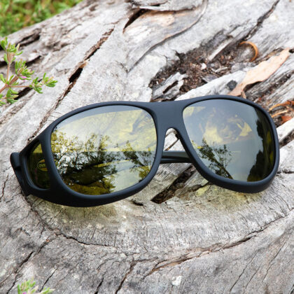 Yellow Polarized Lens Cocoon Fitover Sunglasses