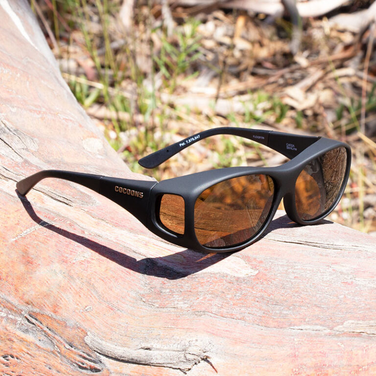 Amber Polarized Lens Cocoon Fitover Sunglasses