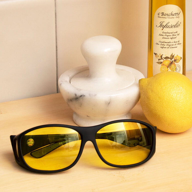 Lemon UV Filter Lens Cocoon Fitover Sunglasses