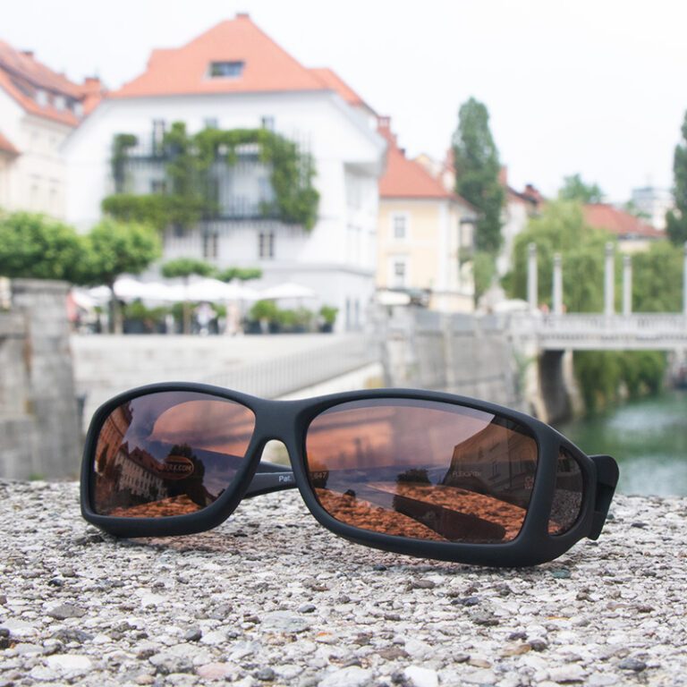 Copper Polarized Lens Cocoon Fitover Sunglasses