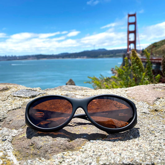 Copper Polarized Lens Cocoon Fitover Sunglasses