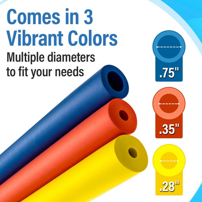 Foam Tubing for Grip - 6 Count