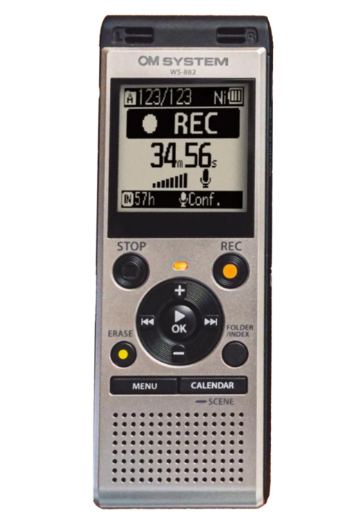 OM System WS-882 Digital Audio Recorder