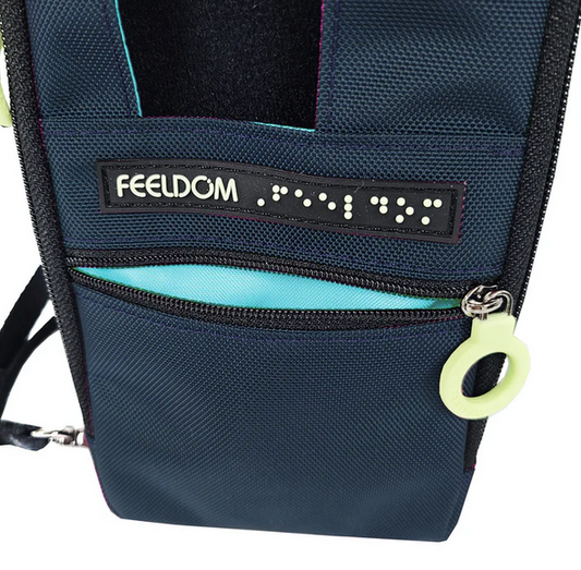 NAVi-PAL Hands-Free Phone Pouch for Low Vision and Blindness - Small