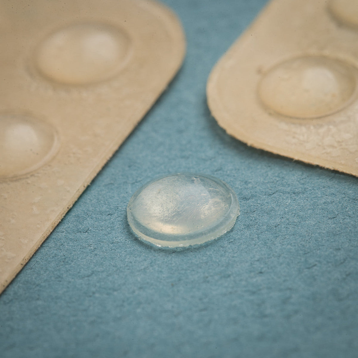 Small Transparent Bumps