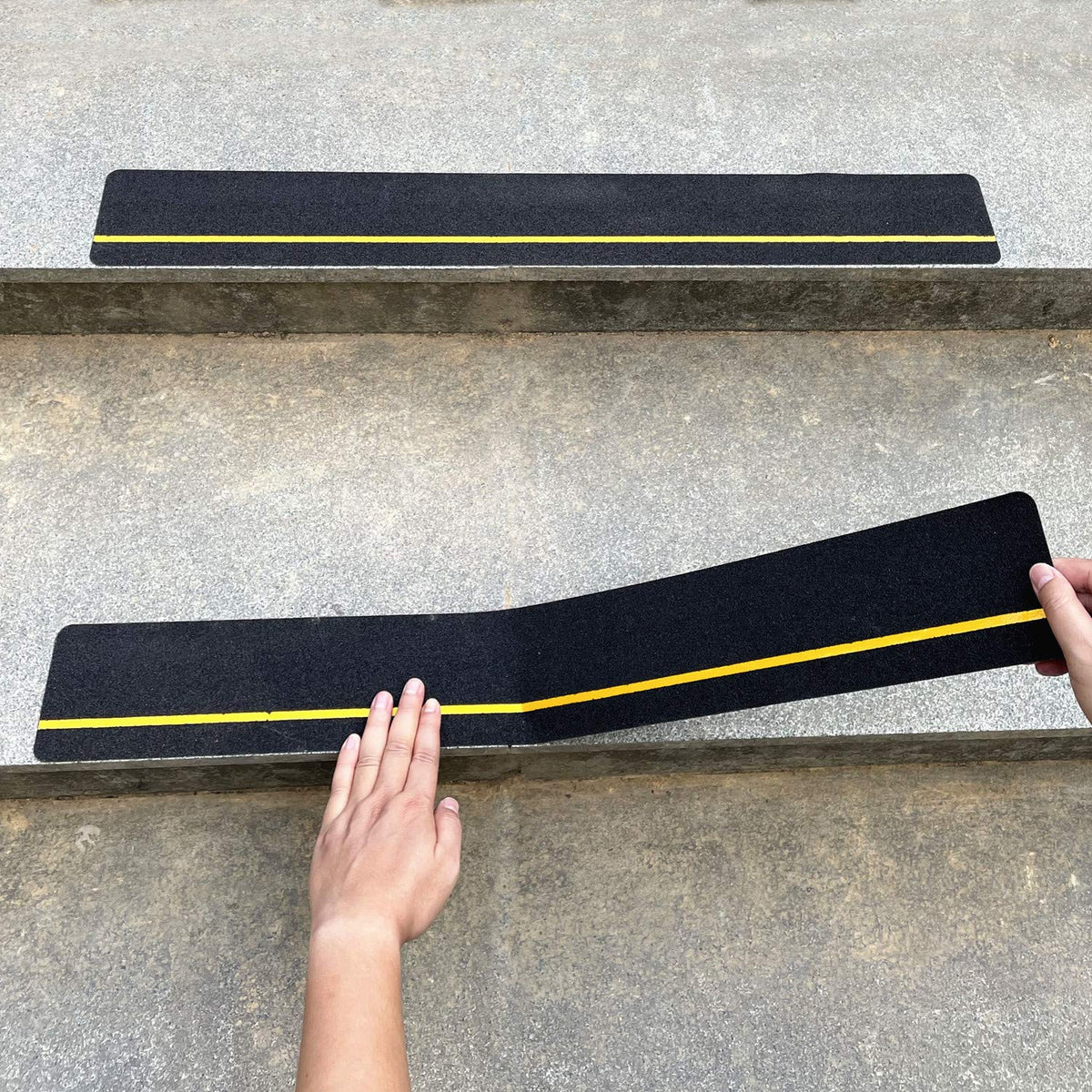 Anti Slip Stair Tread with Reflective Strips